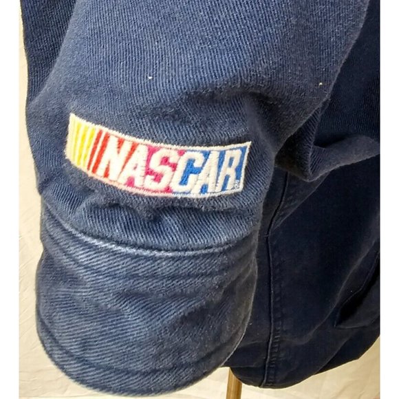 Dupont NASCAR Jeff Gordon 24 Hendrick Racing Canvas Quilt Lined Bomber Coat (M) - Picture 9 of 16